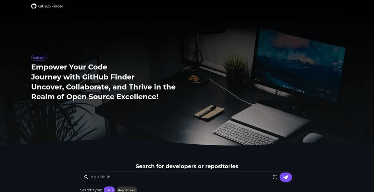 GitHub Finder